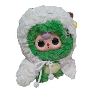 Baby Three “I Am Not a Warrior” Frog in Sheep Costume Plush Doll Collectible